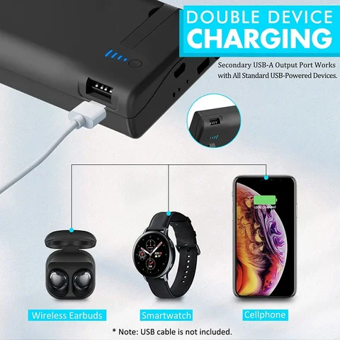 Чехол-аккумулятор для Samsung Galaxy Note 20, внешний аккумулятор для Galaxy Note 20