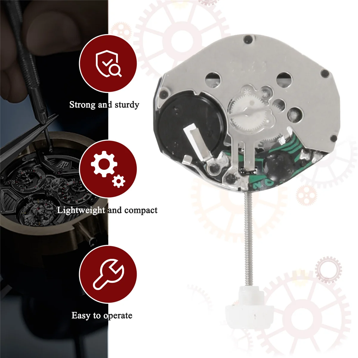 Часы 5 шт. SL68 кварцевые часы ремонт запасные части