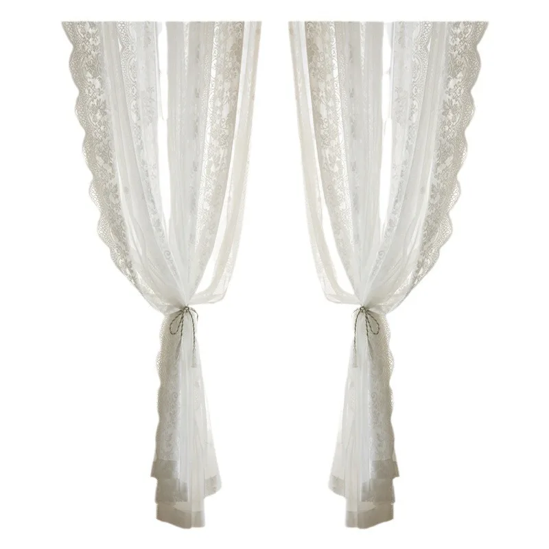 1 шт. сетчатая тканая занавеска в горошек 280X280 см