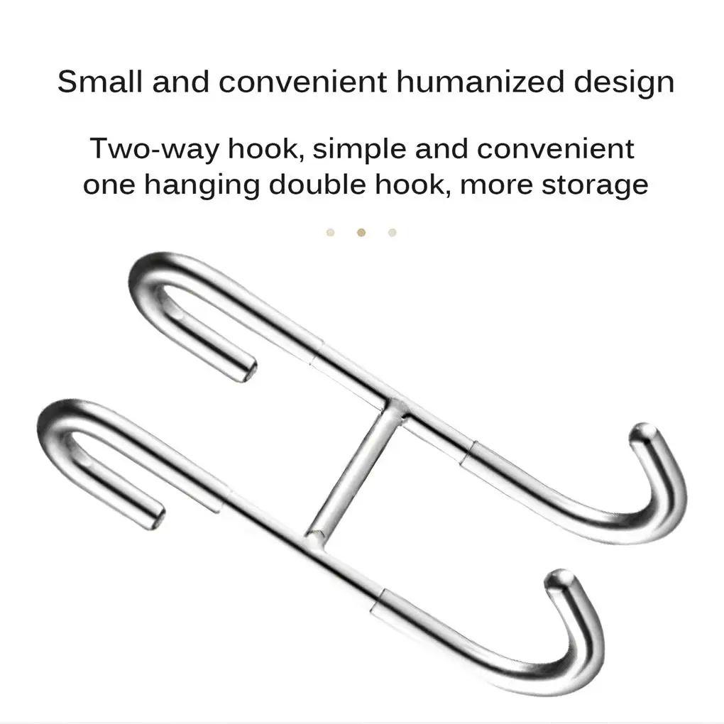 

S-образный крючок для хранения, подвесные крючки для ванной комнаты, искусственная вешалка