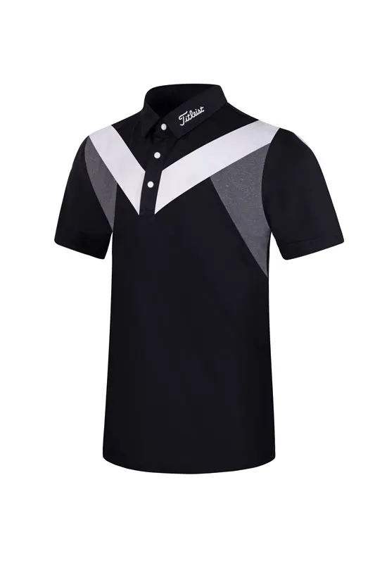 New Golf Clothing Men's Top Breathable Short-Sleeved T-Shirt Fashionable Sporty Outdoor Shirt Men's