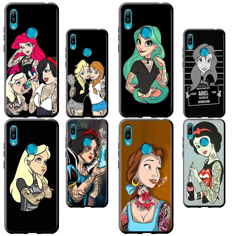 

Disney Tattoo princess For Huawei Y5P Y5 Y6S Y6P Y6 Y7A Y7P Y7 Y8S Y8P Y9S Y9 2018 Prime PRO 2019 2020