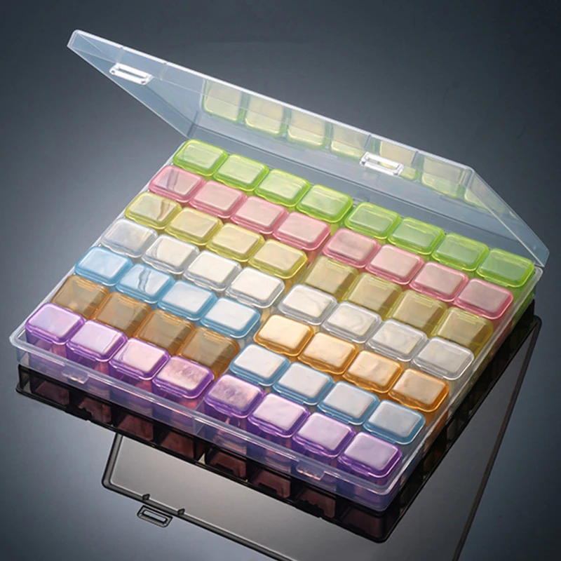 

Storage Box Jewelry Box Compartment Container For Beads Earring Box For Jewelry Rectangle Box Case