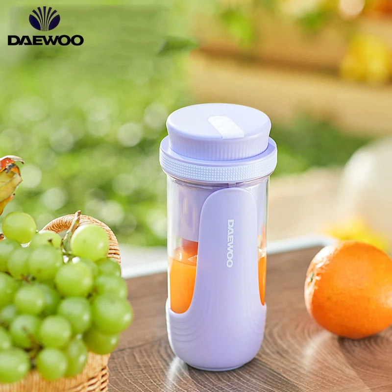 300ML Portable Juicer Cup 16000rpm High Speed Stirring Mixer 1200mAh Battery USB Rechargeable Orange Lemon Fruit Juice Blender