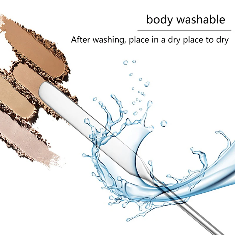Новый портативный макияжный набор из нержавеющей стали для легкой чистки