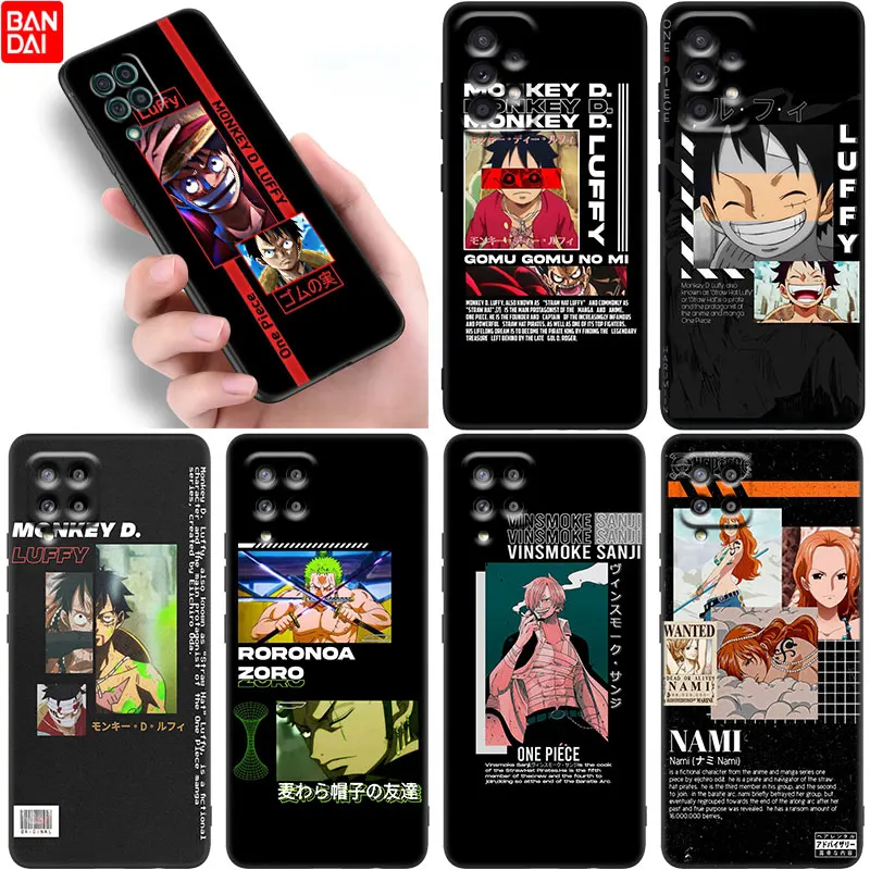 

Anime One Piece Aesthetic Case For Samsung Galaxy A12 A13 A21S A22 A23 A31 A32 A33 A50 A51 A52 S A53 A70 A71 A72 A73 5G Shell