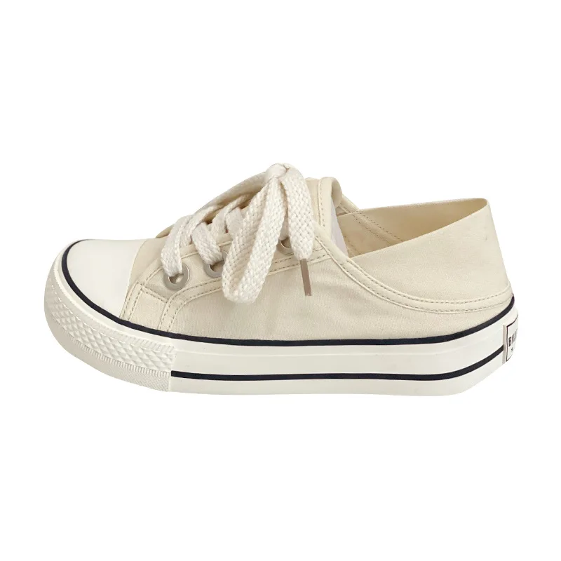 Ugly and Cute Big Head Canvas Shoes for Women in 2023 Summer Inns: A Small Group Retro Two Wear Mango Shoes Casual Board Shoes