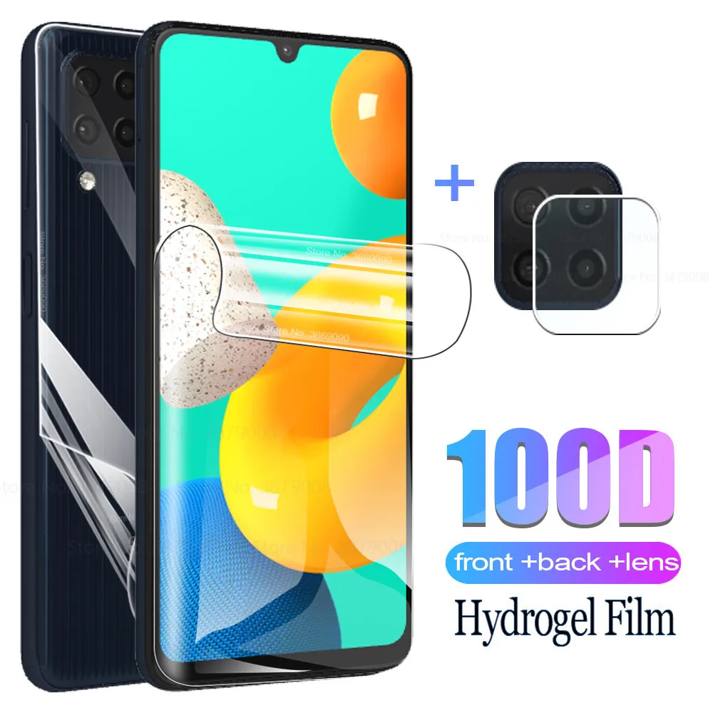 

Hydrogel Film For Samsung Galaxy M32 4G Screen Protector For samsung M 32 32M 6.4'' Back Film M32 Camera Phone Protective Film