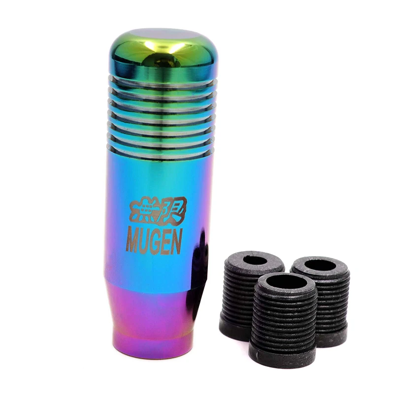 

Алюминиевая ручка переключения передач Mugen, ручка ручного переключения передач, Рычажная головка, Универсальная автомобильная