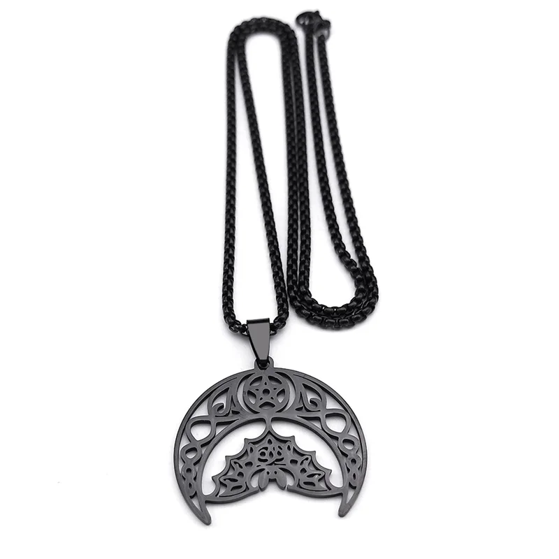 Готическое ожерелье N9742S06 из нержавеющей стали