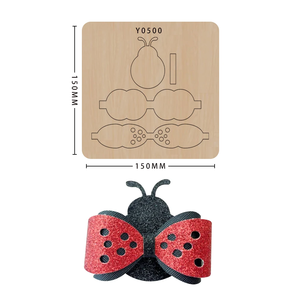 

Knife Mold Handmade Bow New Wood Cutting Dies Hand-made Cut Molds Diy Suitable For Common Die-cutting Machines