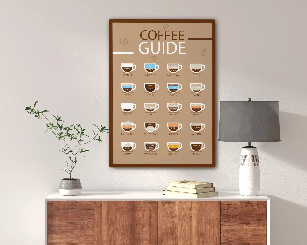 

Холщовый столик BK Home Coffee Design 70x100 см-18