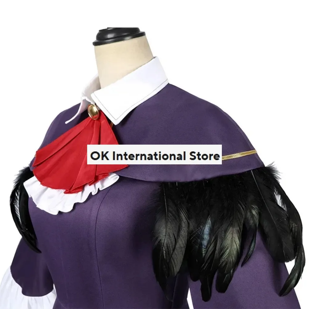 Костюм для косплея Puella Magi Madoka Magica Akemi Homura парик платье юбка Хэллоуина