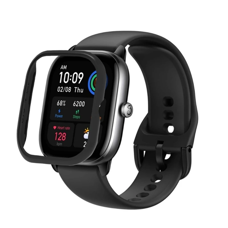 Защитный чехол для смарт-часов Amazfit GTS 4 Mini легкий прочный жесткий корпус