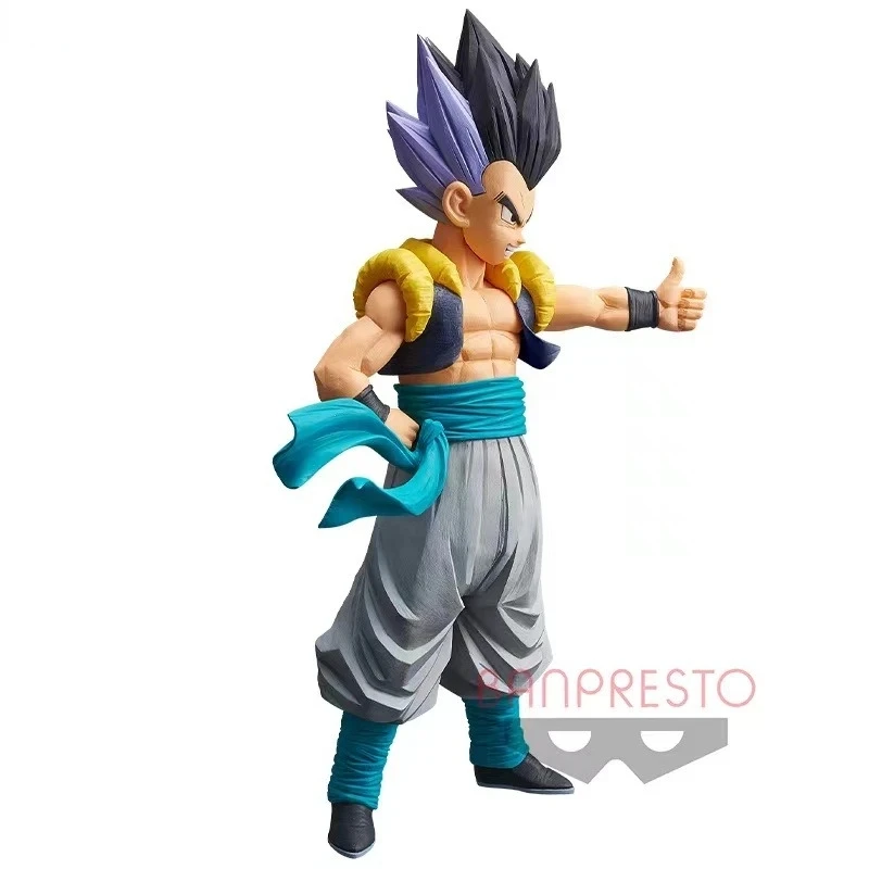 Фото В наличии: Оригинальная фигурка Bandai Dragon Ball Z Banpresto Grandista Resolution of Soldiers Gotenks, коллекционная модель, игрушка, подарок №3