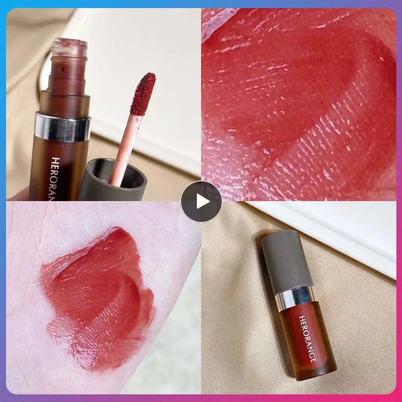 

6 Colors Red Lip Tint Mirror Water Lip Gloss Lip Glaze Moisturizing Lipstick Liquid Lipstick Cosmetics Lipgloss Lips Makeup