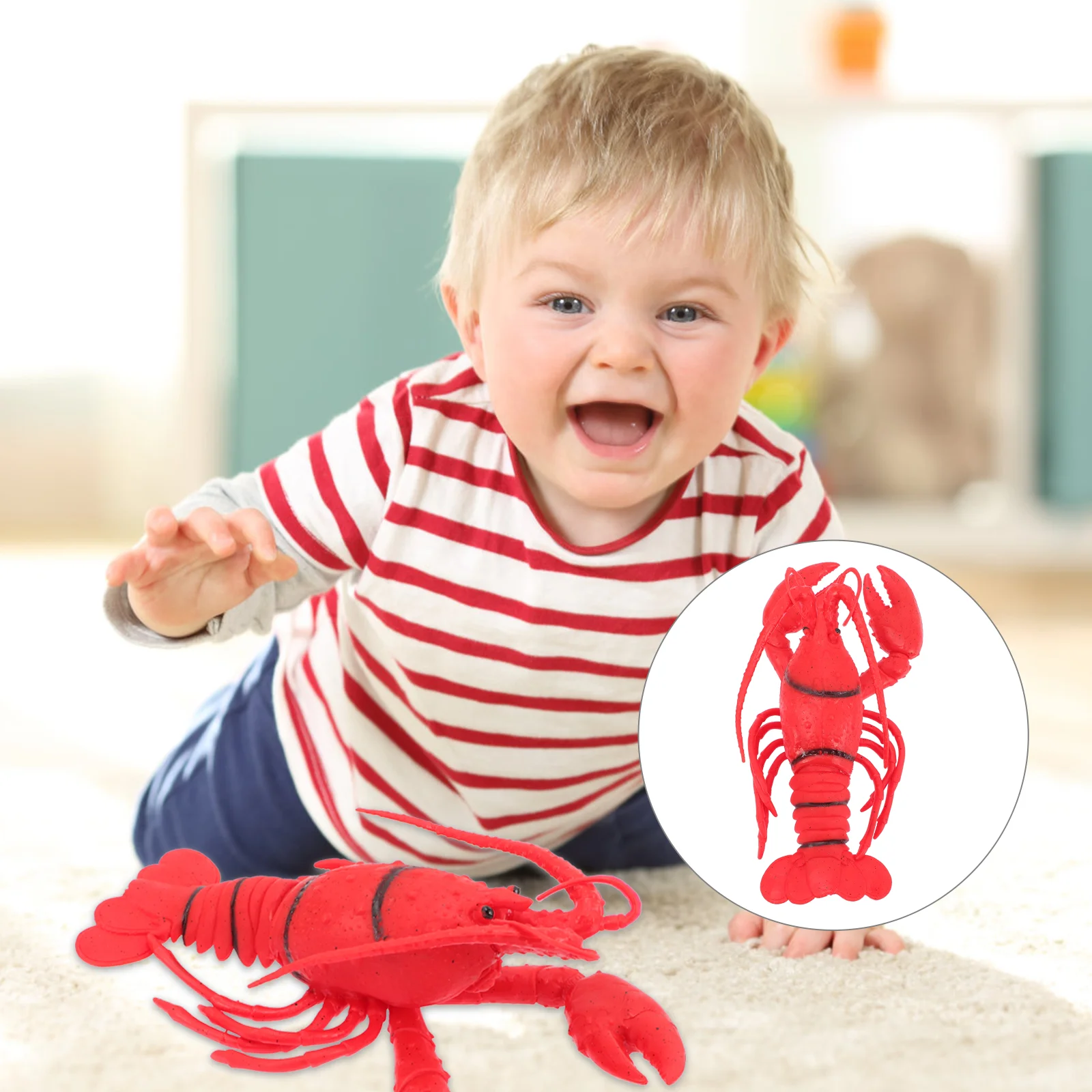 

Simulated Sea Animal Model Marine Life Model Kids Cognition Fish Tank Decor
