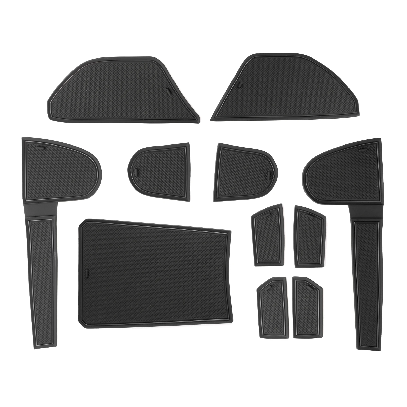 

RUIYA для Kia EV3 GT Line GT 2024 2025 2026 Коврик для дверной пазы автомобиля Противоскользящая вставка для пазы Автомобильный салон Kia EV3 2025 Аксессуары