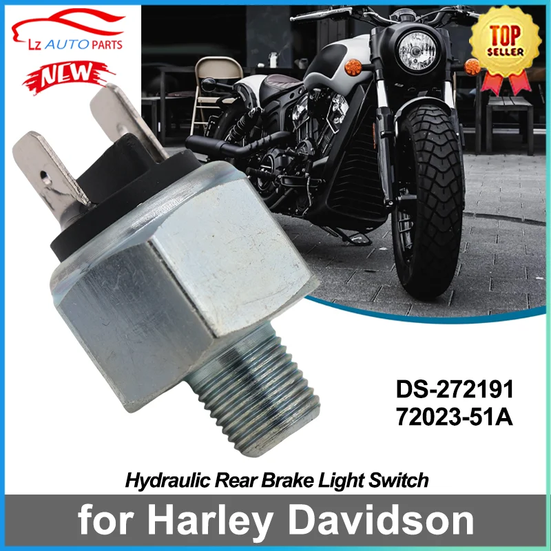 

Гидравлический Переключатель Заднего Стоп-сигнала Для Harley Davidson Dyna Sportster Softail DS-272191 72023-51A Датчик Давле...
