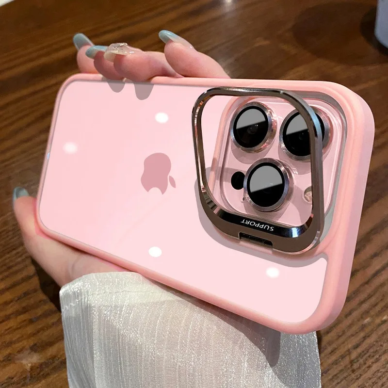 Защитный чехол с металлическим кольцом для IPhone 16 15 14 Plus 13 12 11 Pro Max