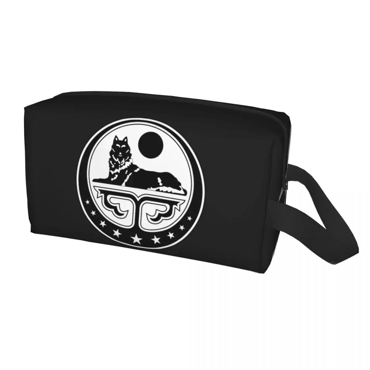 Чеченский герб косметичка женский дорожный косметический органайзер каваи