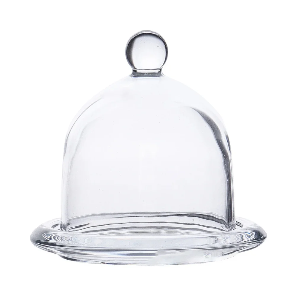

Cake Dome Plate Tray Glassstand Cover Dessert Display Serving Minicloche Holder Clear Candy Server Storage Cheese Bakery Platter