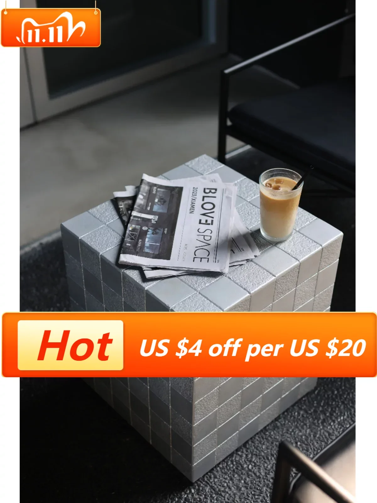 

Современный минималистичный кофейный столик из оксида магния журнальный столик магический куб журнальные столики для гостиной спальни Кофейни