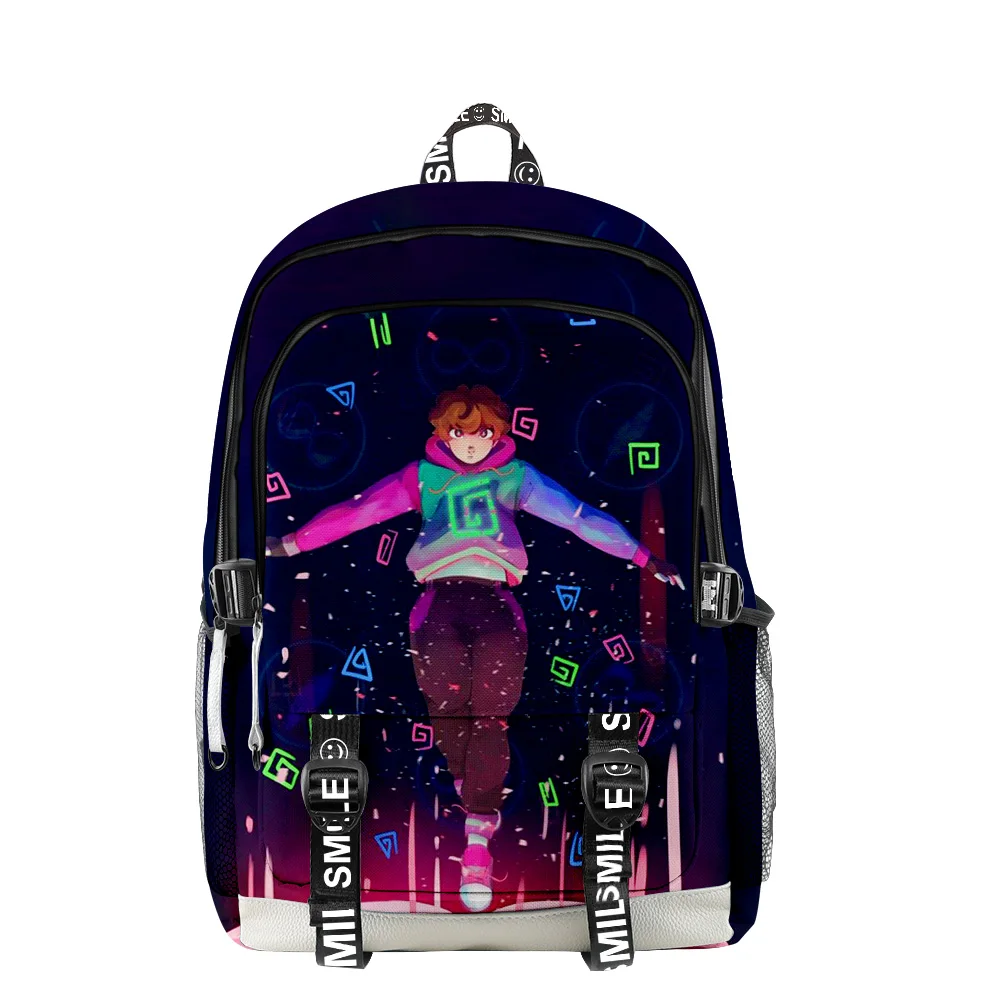 

Rüya SMP Karl Jacobs 3D baskı erkekler kadınlar sırt çantası Oxford okul stil genç kız çocuk çantası seyahat sırt çantası