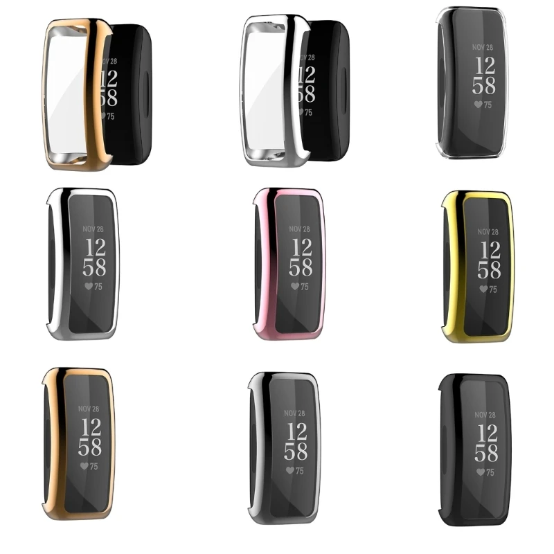 

3D Cover For Inspire 2/3 Smartwatch Full Screen Clear Protector