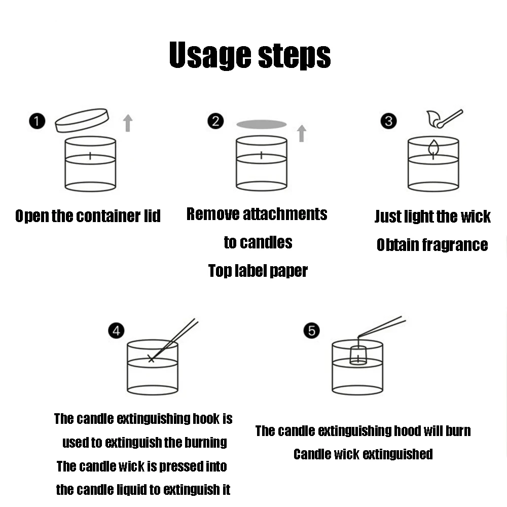 Свеча для ароматерапии Цветочный подарок Ароматерапевтическая свеча Бездымный