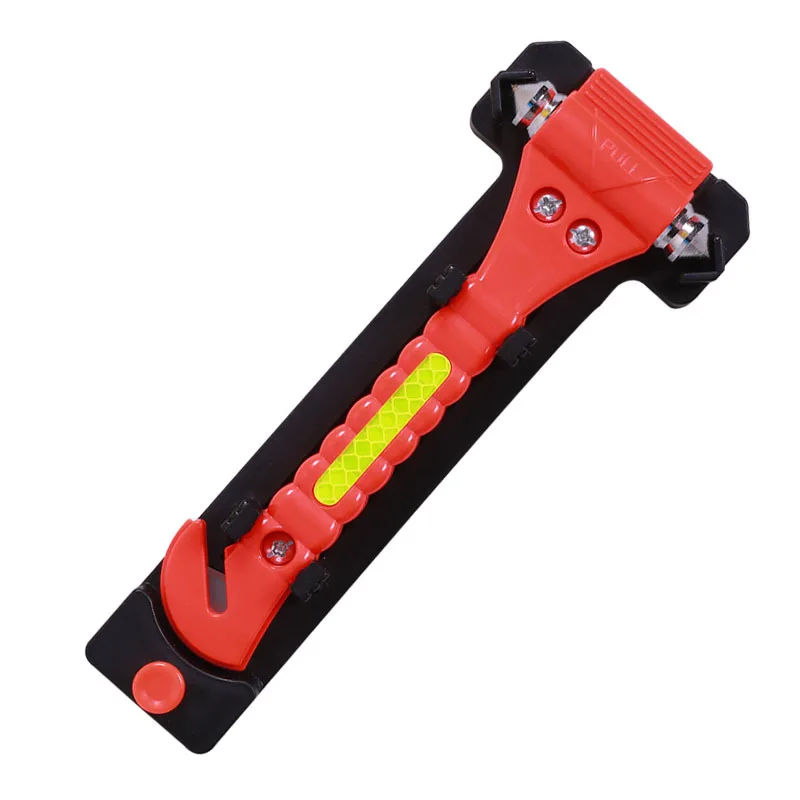 

Car Emergency Escape Window Breaker and Seat Belt Cutter Hammer with Ligh