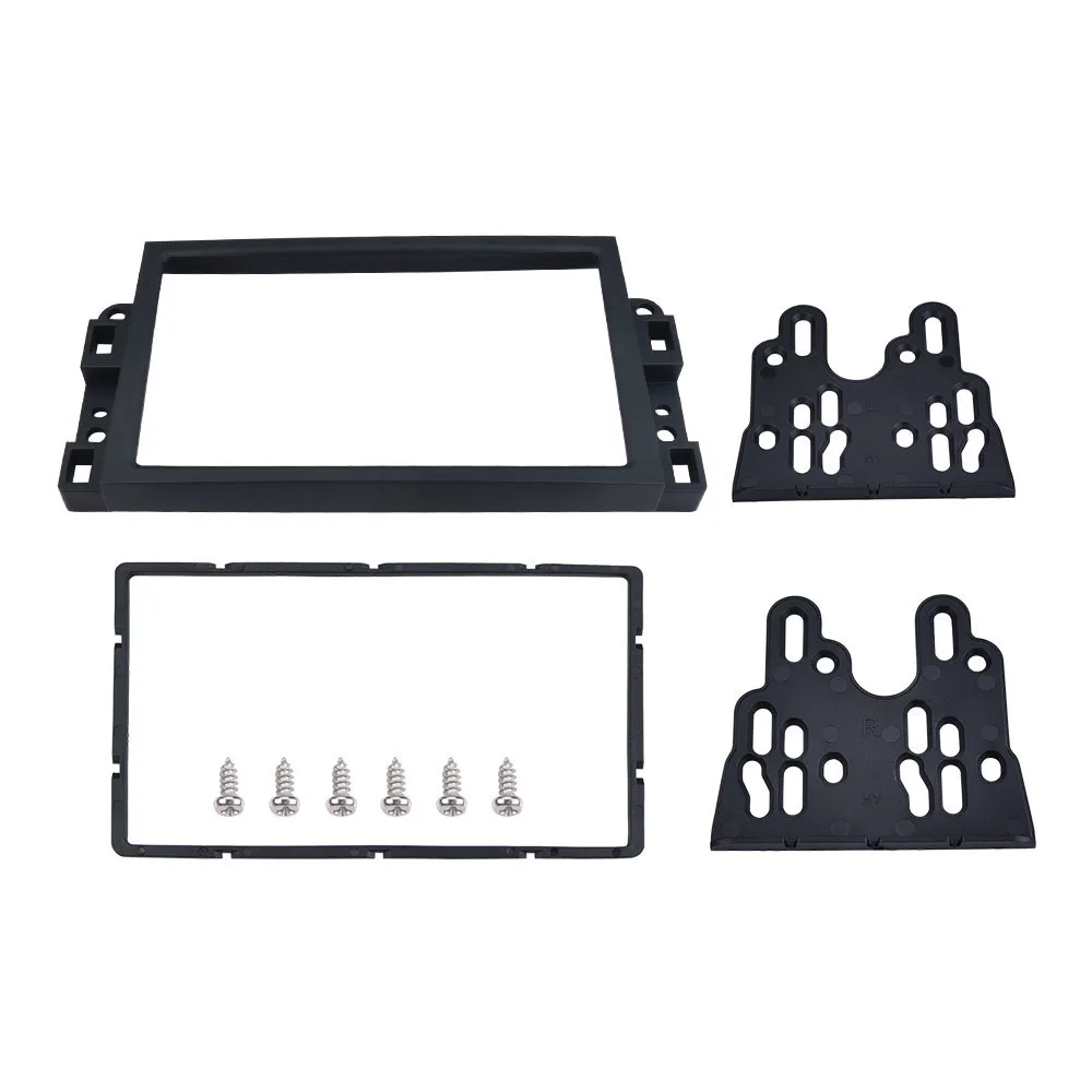 

BYNCG 2 Din Panel Car DVD Player Install Trim Panel Kit Radio Frame Fascia Panel For Chevrolet Aveo Lova Captiva Epica 06-11