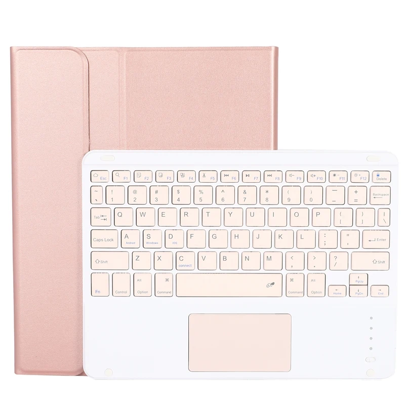 

Keyboard Tablet Case, 10.9 Inch Bluetooth Case With Pen Slot And Contact Screen Keyboard, Suitable For Ipad Air4