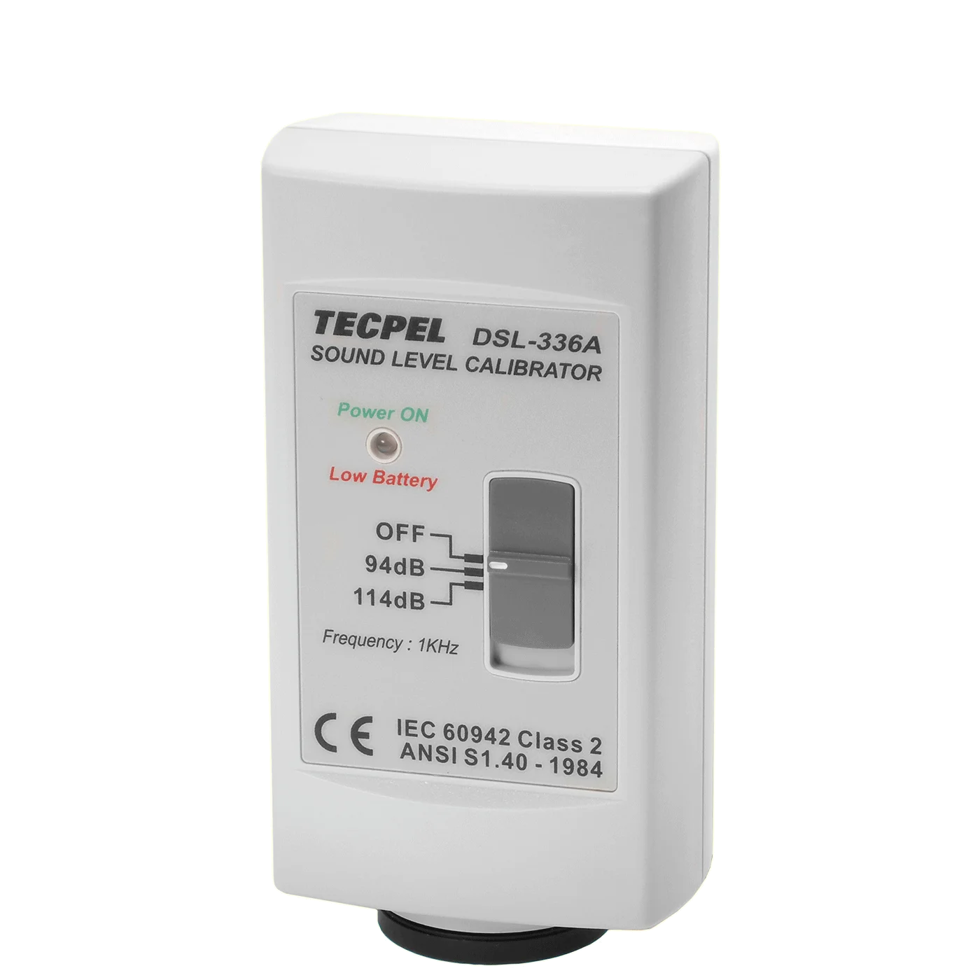 

TECPEL DSL-336A Sound Level meter dB Calibrator tracalbe calibration TAIWAN