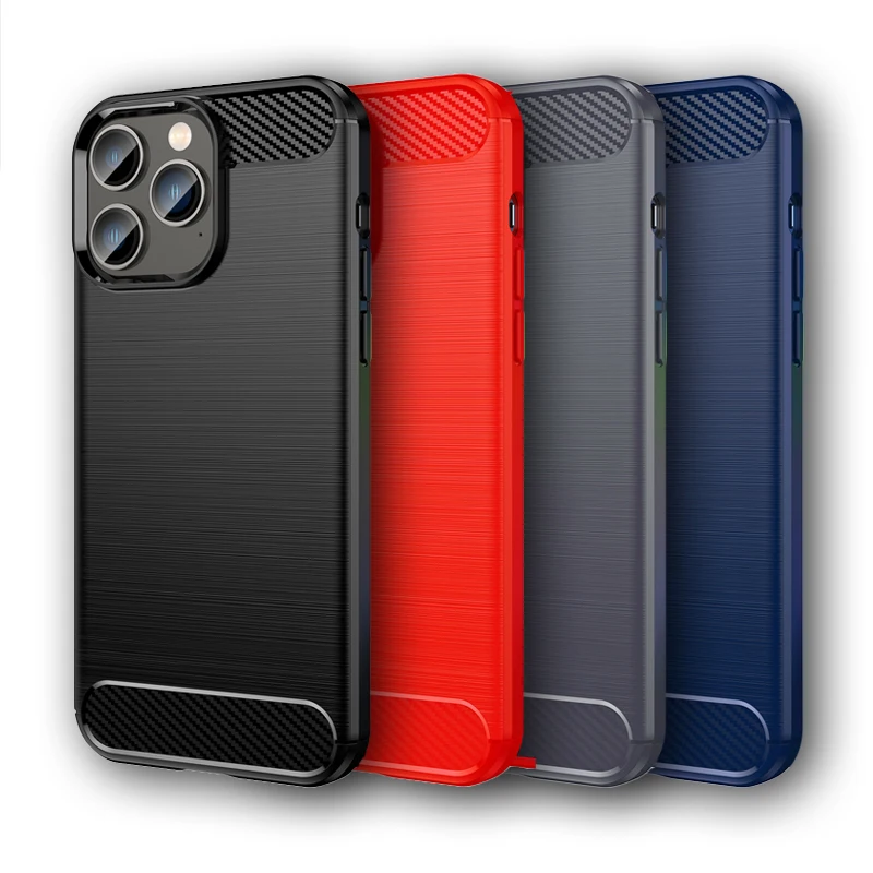 

For iPhone 14 Pro Max Case iPhone 14 11 12 13 Pro Cover Shockproof Soft Silicone Bumper For iPhone 14 13 12 11 Pro Max 8 7 Plus