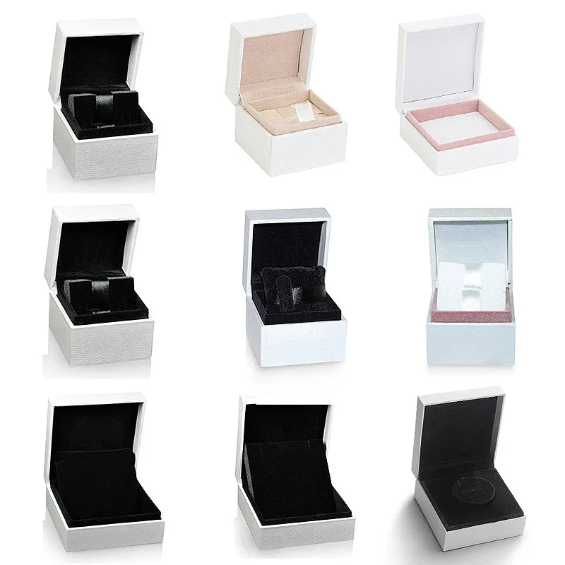 

Fit Original Fashion Display Box Gift For Bracelet Bangles Rings Necklace Rings Earrings Bead Charm Outer Packaging Boxes