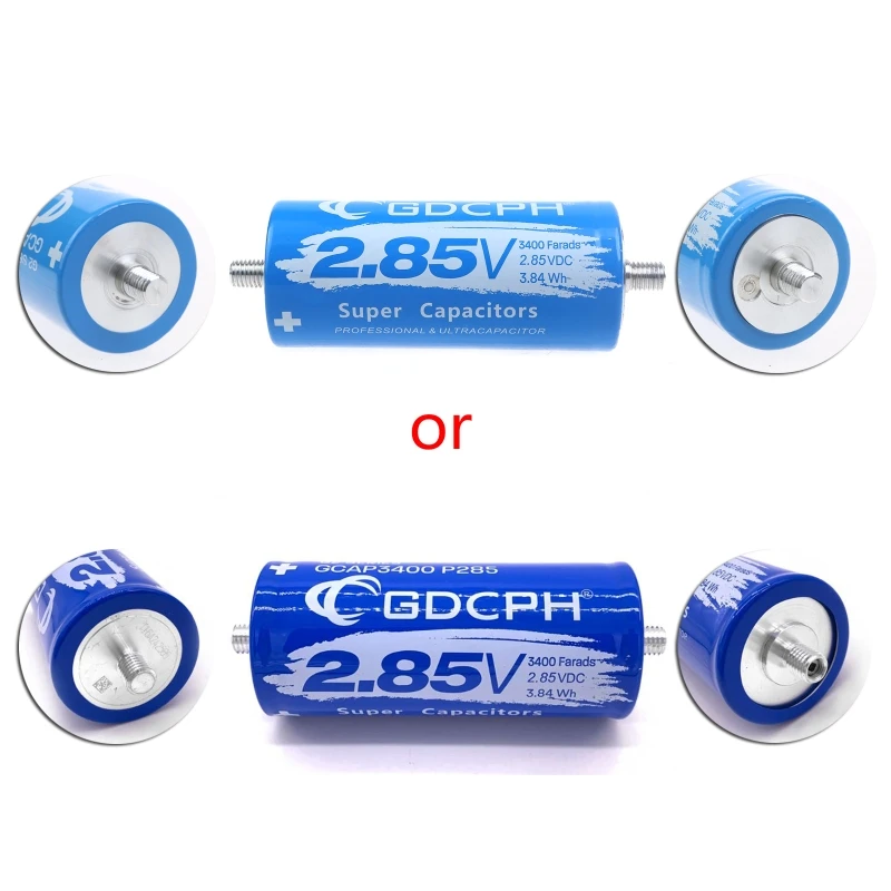 

2.85V 3400F Super Capacitor Low ESR High Frequency for Car Power Supply