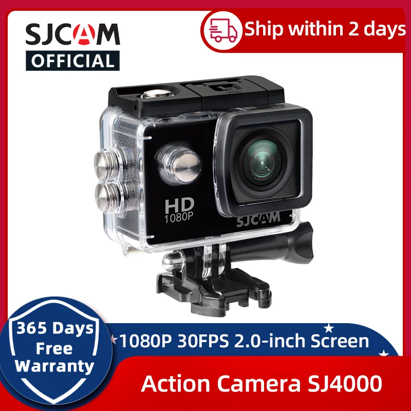 

SJCAM SJ4000 Action Camera 1080P Full HD 2.0 inch Screen 170° Wide Angle Diving 30 Meters Waterproof Sport Cameras