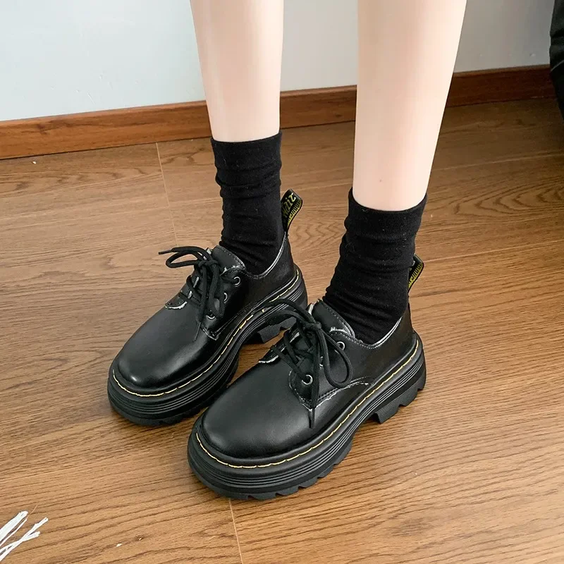 Женская обувь 2024 брендовая женская на высоком каблуке со шнуровкой спереди