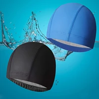 swimming cap for man and women waterproof high elastic for long short and curly hair