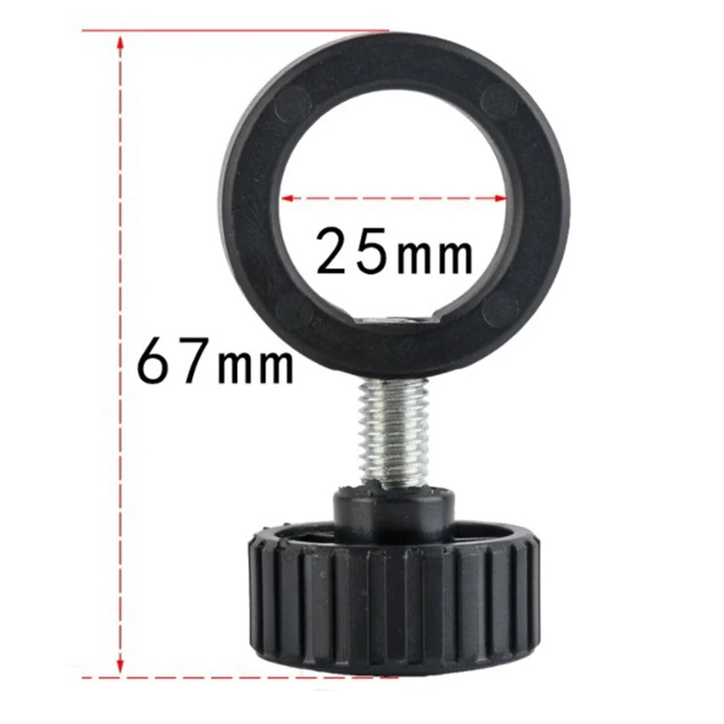 Microscope Fixing Ring Industrial Stereo Video Camera Stand Holder Metal Pillar Bar
