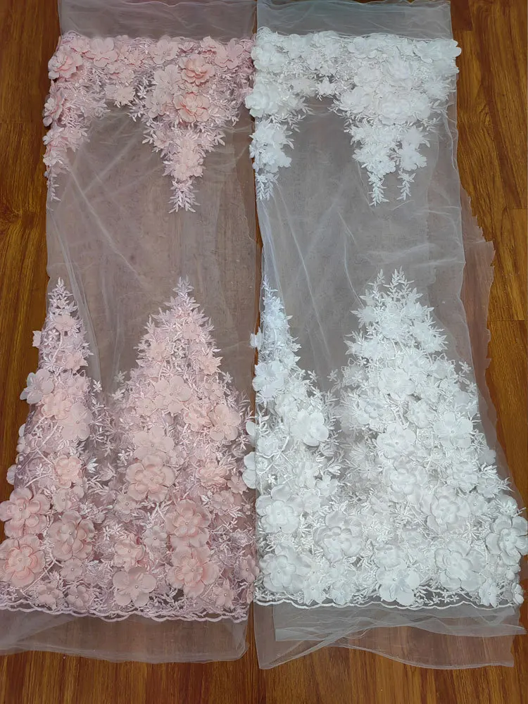 Трехмерные цветочные свадебные платья тканевые аксессуары для одежды украшение