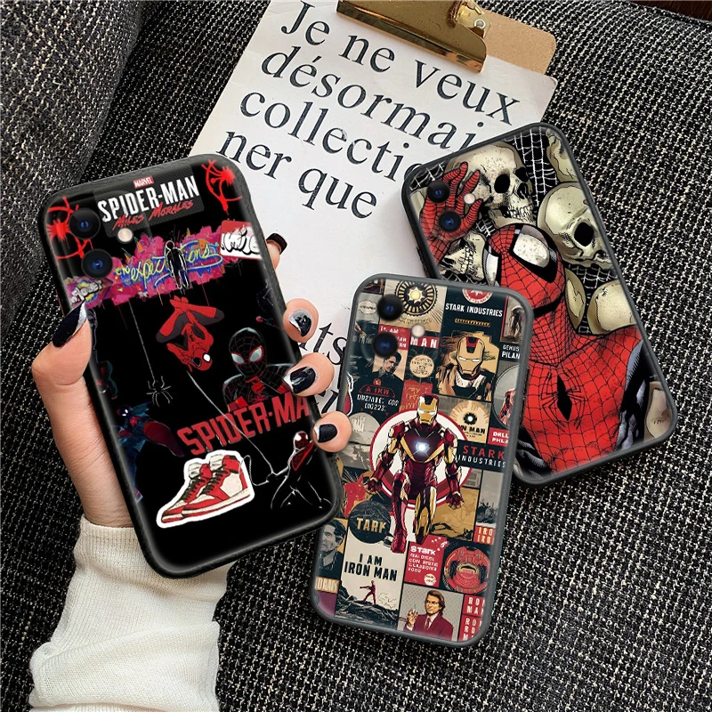 Крутой мягкий чехол Человек-паук для Huawei Y5P Y6P Y7A Y8P Y9A Y6 Y7 Y8S Y9S Y9 Nova 9 9I 4E 5T 7 Mate 10 Lite 20 Pro