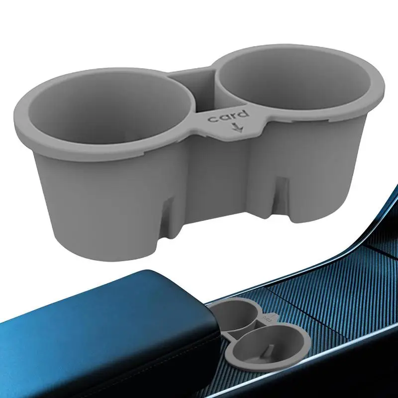 

Съемный нескользящий подстаканник, крышка, подстаканник для чашки с водой для Tesla Model 3, центральное управление, подставка для напитков, модифицированные аксессуары