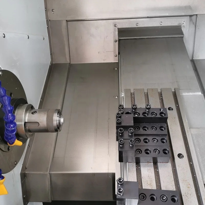 Высокоточная наклонная платформа с осью C прямой оснасткой и цанговым патроном