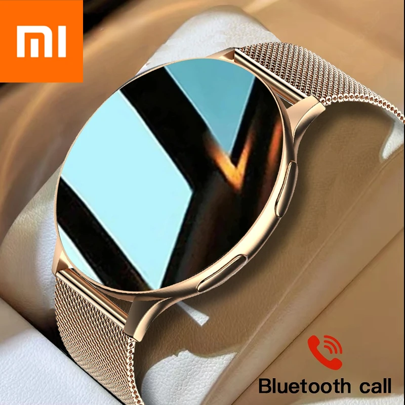 Xiaomi 2023 New Smart Watch Round Smartwatch Bluetooth Calls Watches Men Women Fitness Bracelet Custom Watch Face +Gift Box