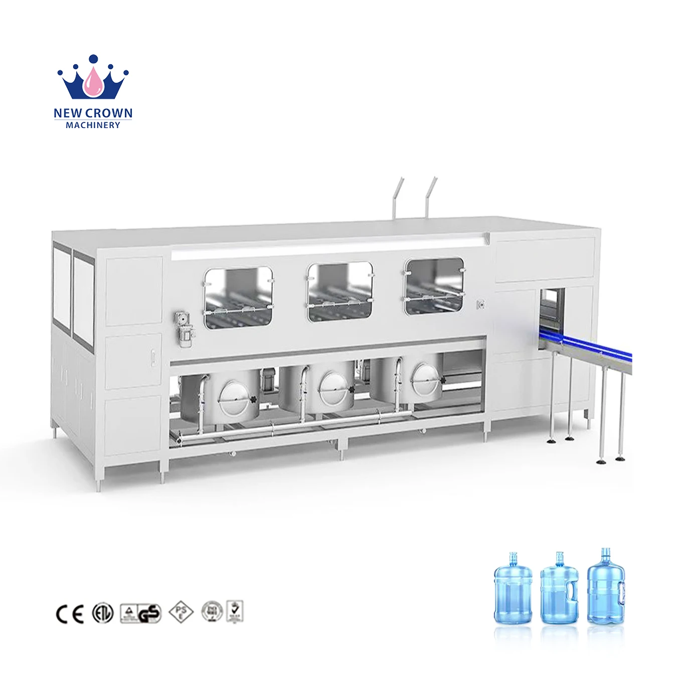 

Good Sale Fully Automatic 600BPH 5 Gallon PET Plastic Bottle Drinking Water Filling Machine