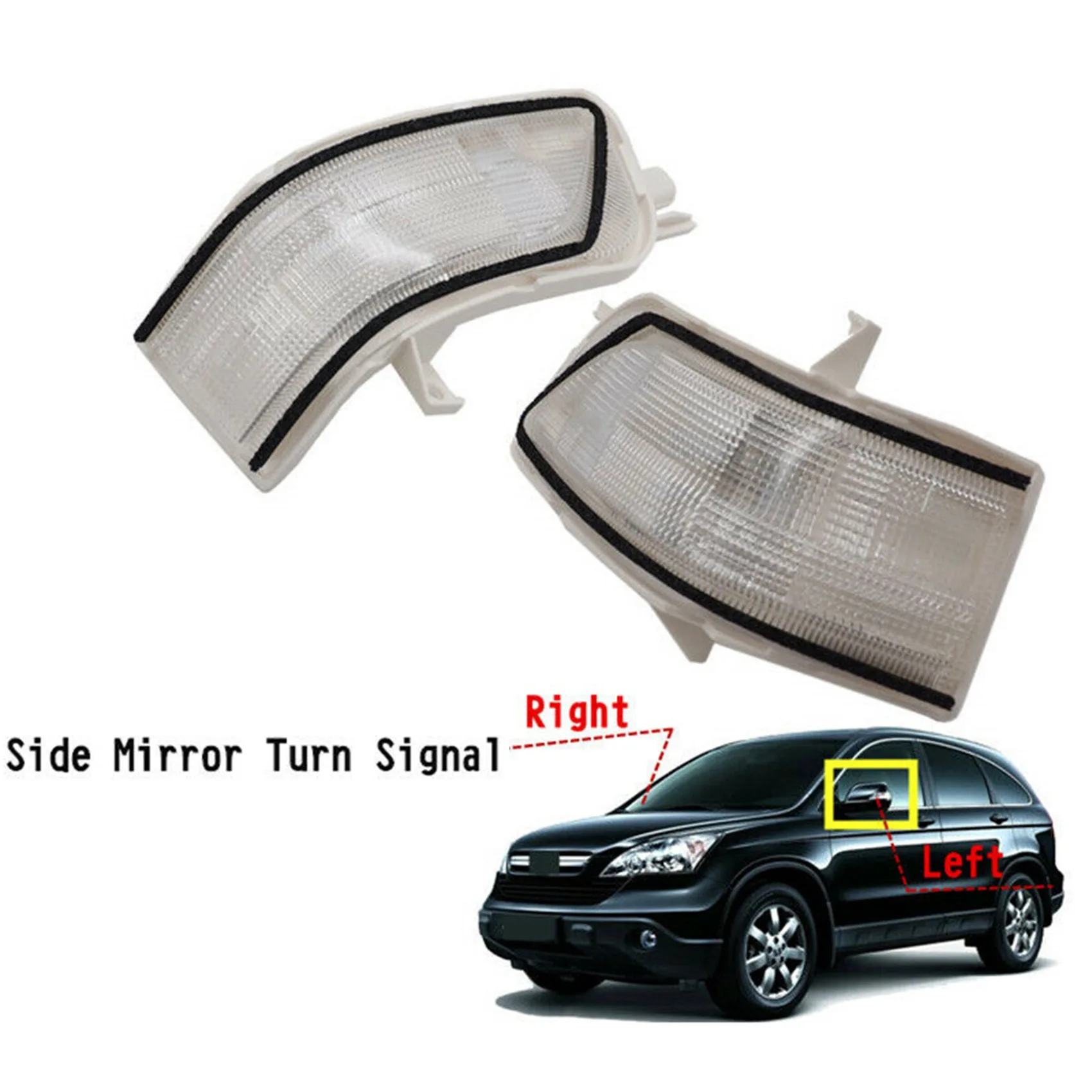 Зеркало заднего вида фонарь с указателем поворота лампа 34350-SWA-H01 34300-SWA-H01 для CRV 2007