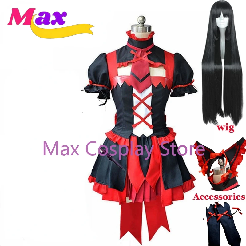 Макси аниме Рори Меркурий Косплей Костюм маскарадное платье Топы с коротким