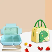 850ml microwaveable lunch box lunch bag wheat straw fiber keep warm fresh for kid women student bento lunch box with tableware